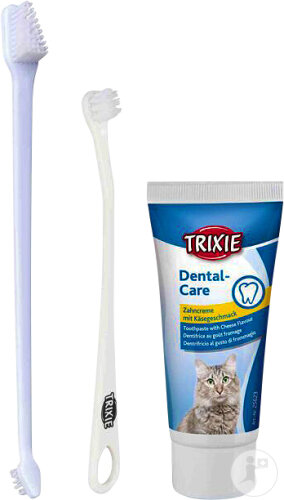 Trixie Set Hygiène Dentaire Chats