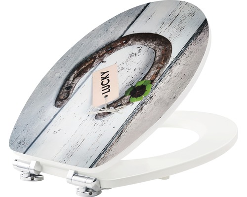 form&style Lucky matte toiletzitting met soft-close mechanisme