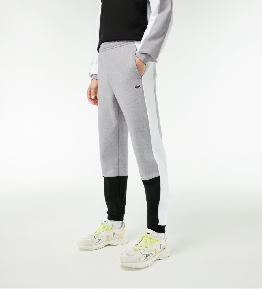 Calça de treino Lacoste Regular Fit Jogger cinza
