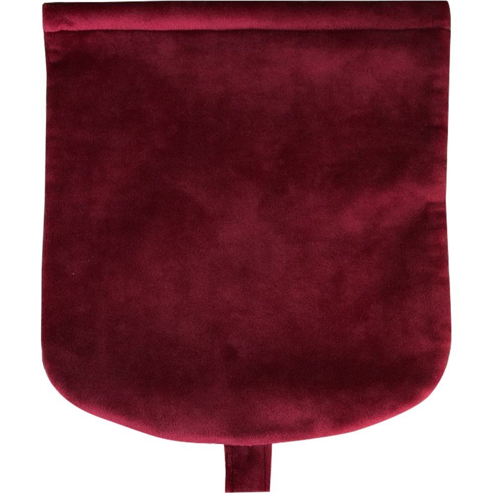 Rabat Petite Besace Velours Rouge
