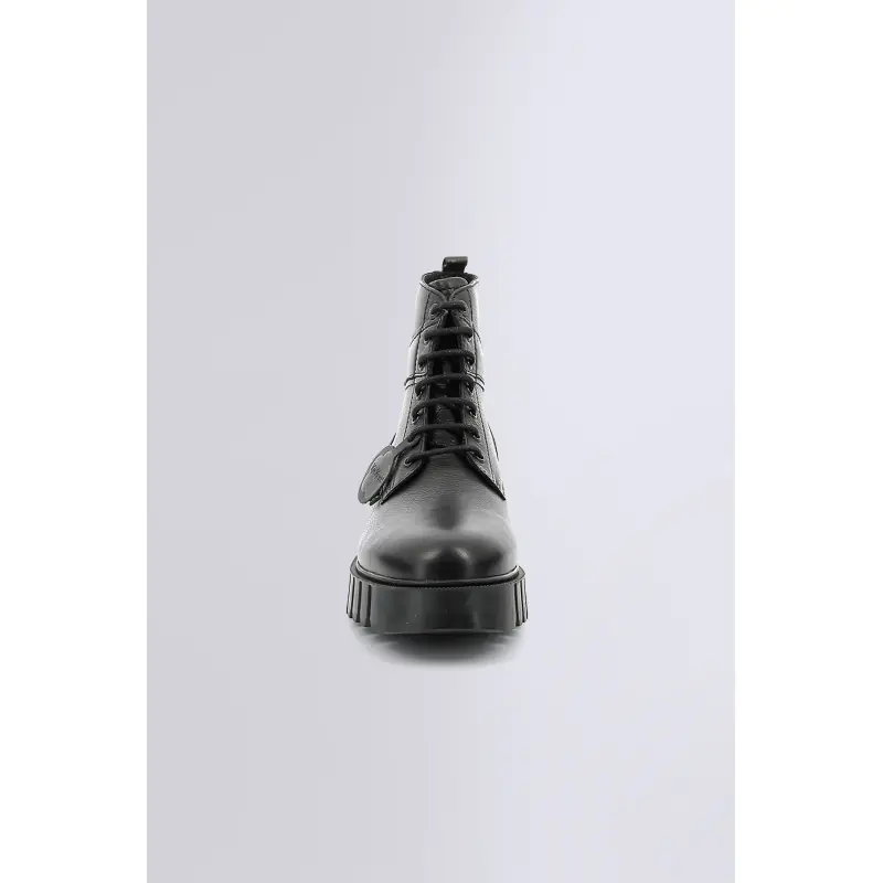 KICK FABULOUS NOIR BOOTS Cuir Homme