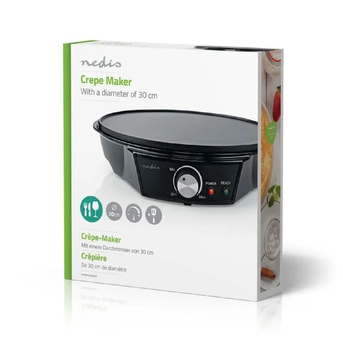 NC Crêpière 30 cm 1000W