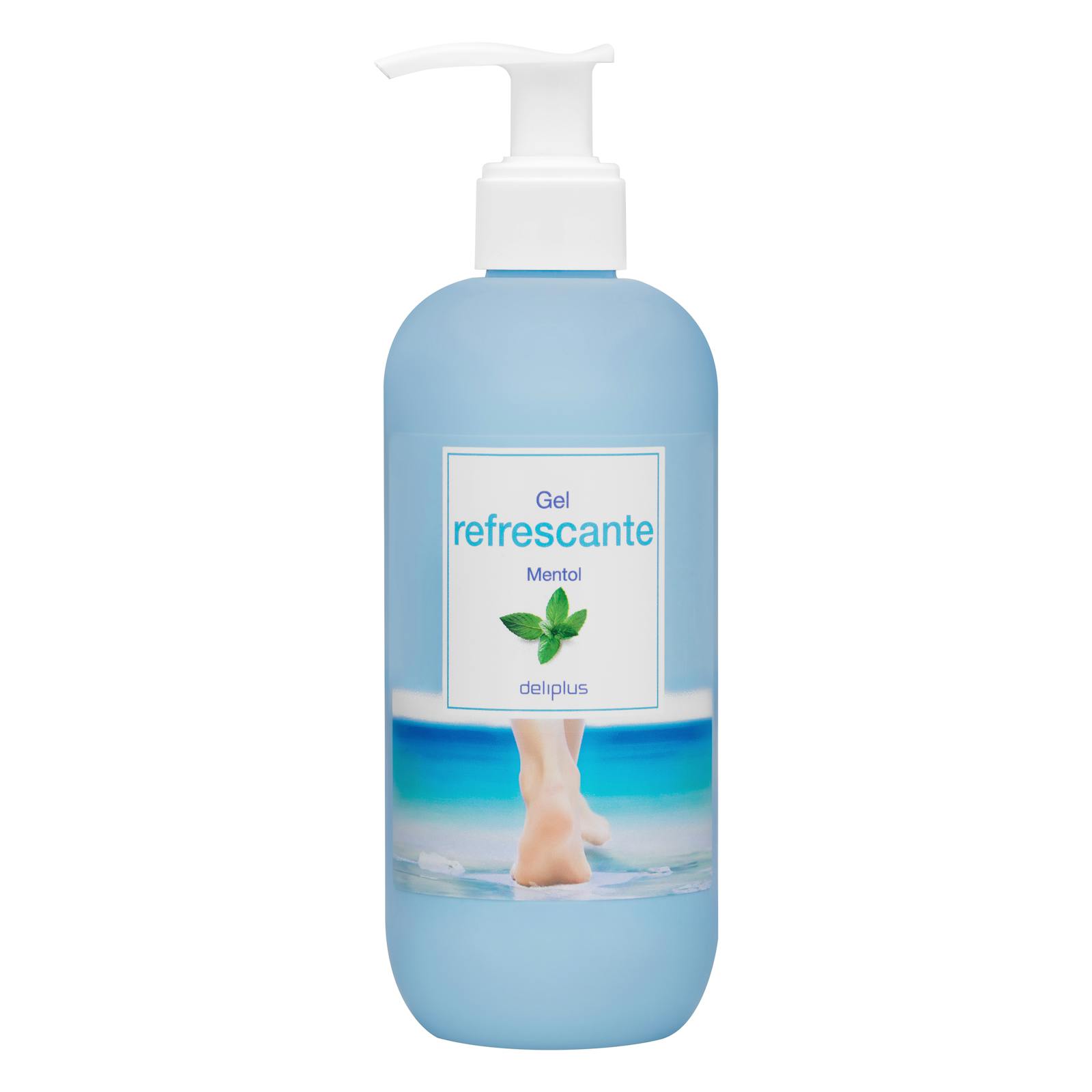 Gel rafraîchissant au menthol Deliplus pour les pieds et les jambes
