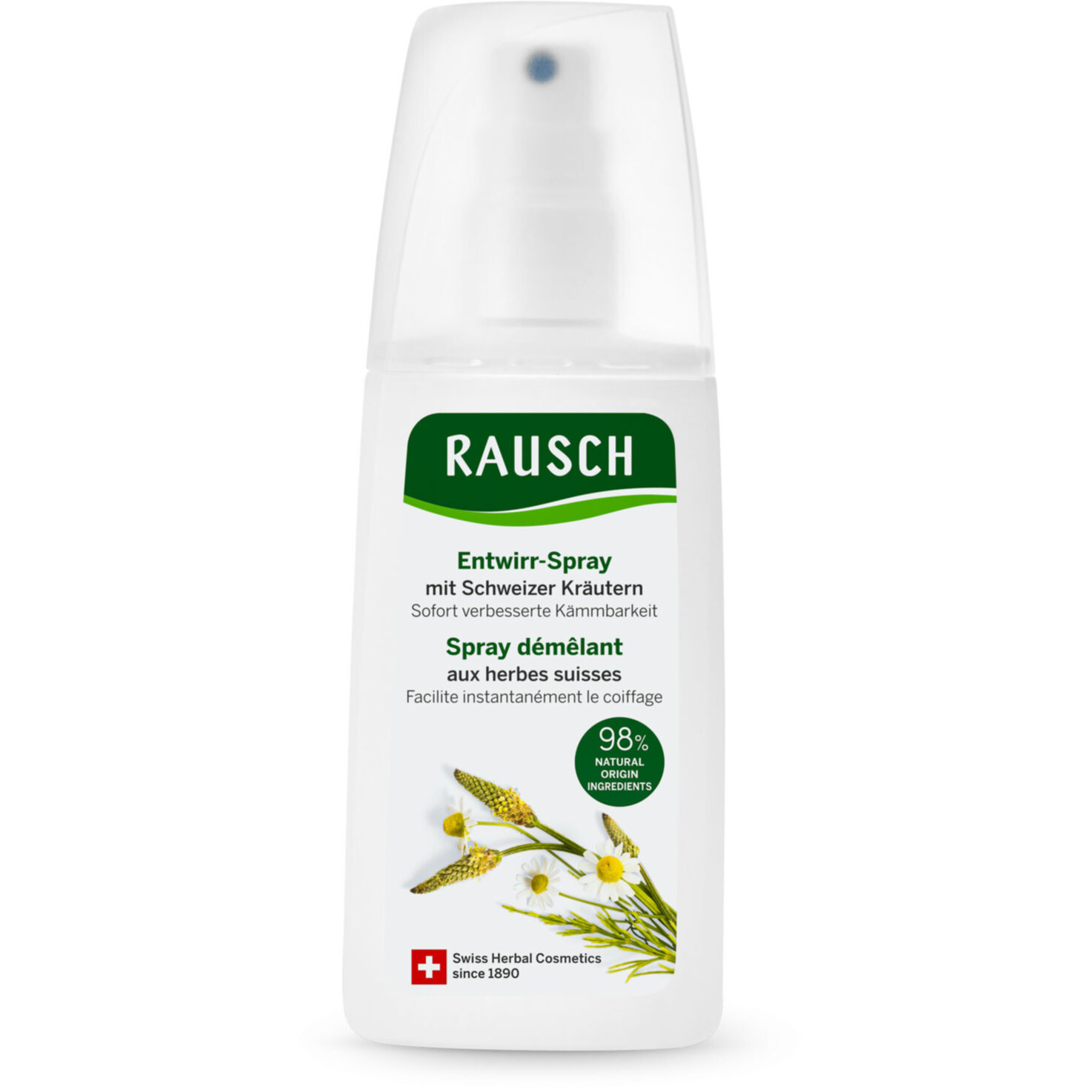 Rausch Entwirr Spray mit Schweizer Kräutern