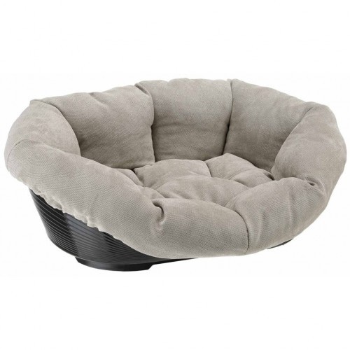 Cama Prestige para 6 cães, cinza