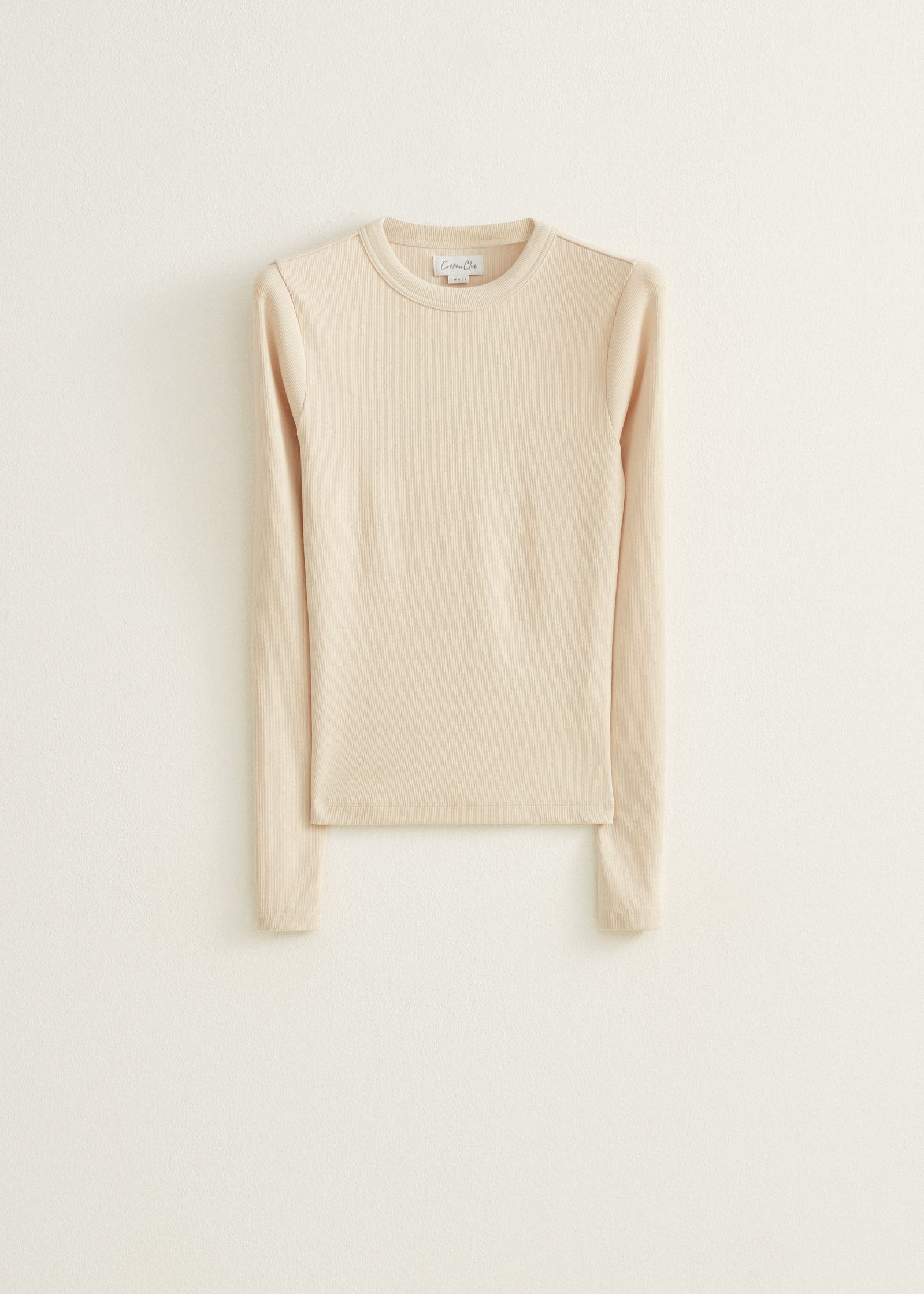 Longsleeve met rib