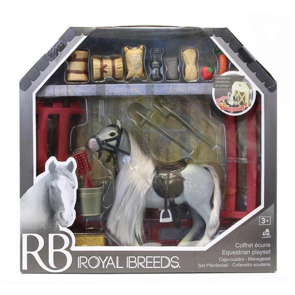 Coffret Écurie avec cheval