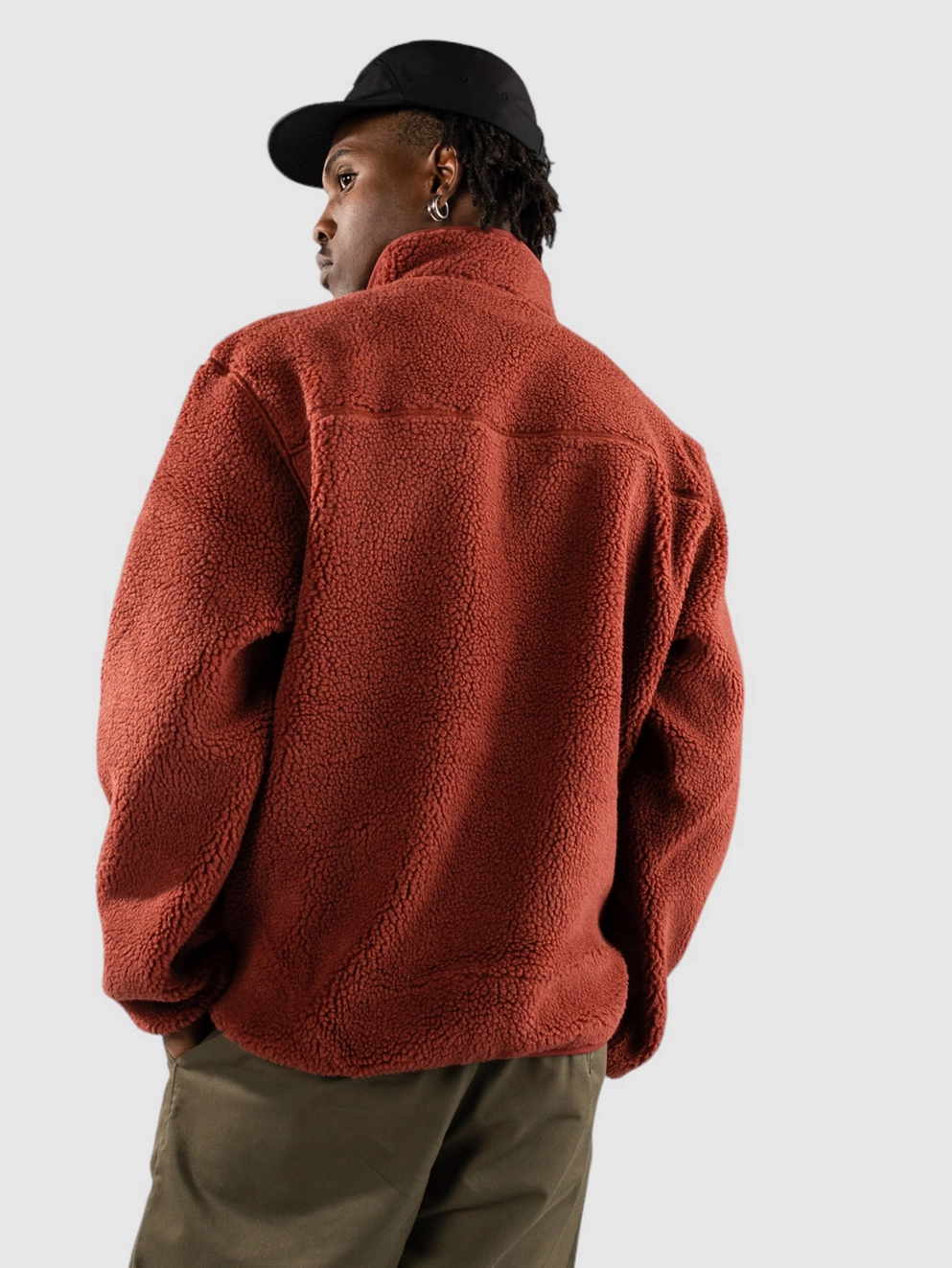 Dickies Mount Hope Fleece Jacket fired brick