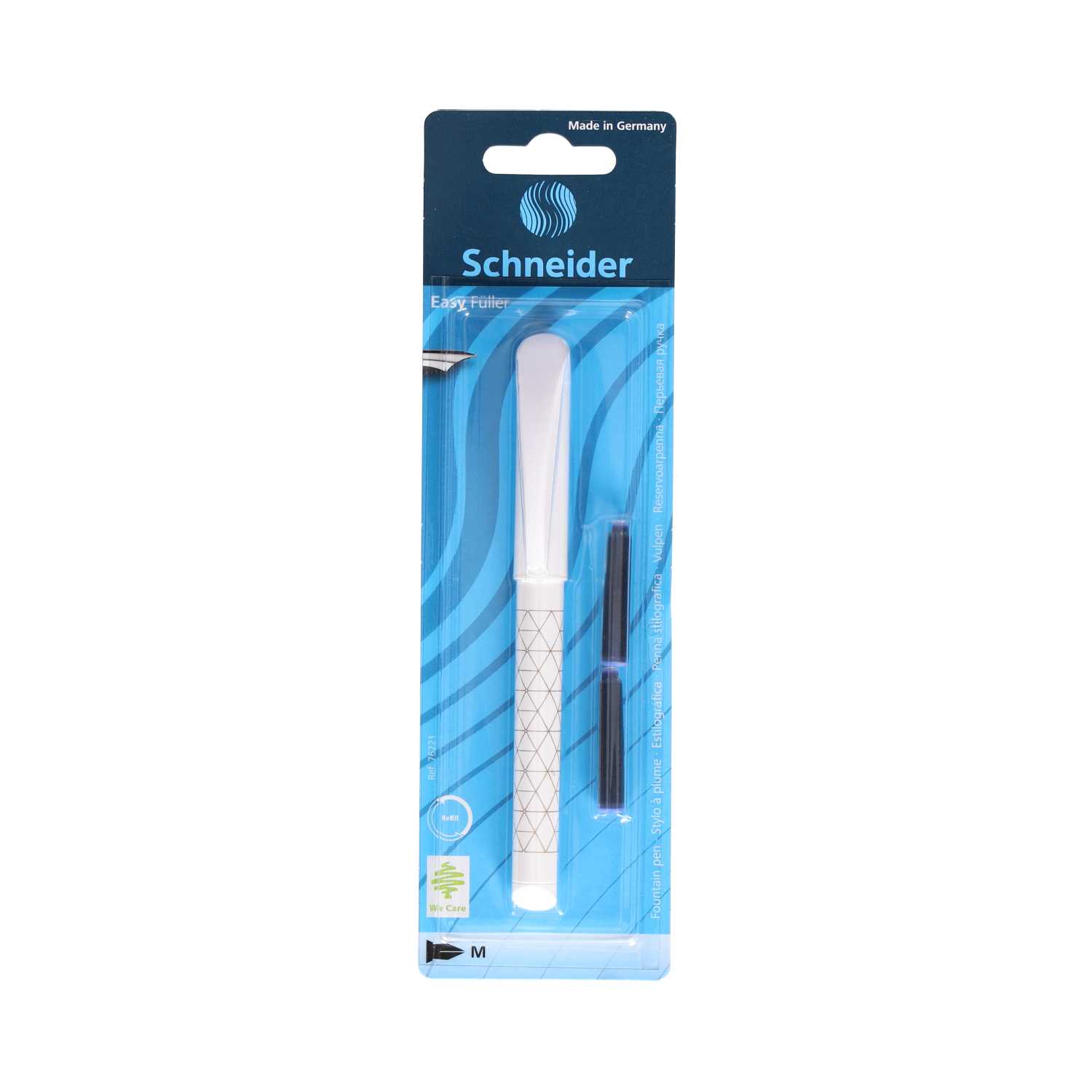 Schneider Füllhalter easy.pen inkl. 2 Patronen Edelstahlfeder M 3fach