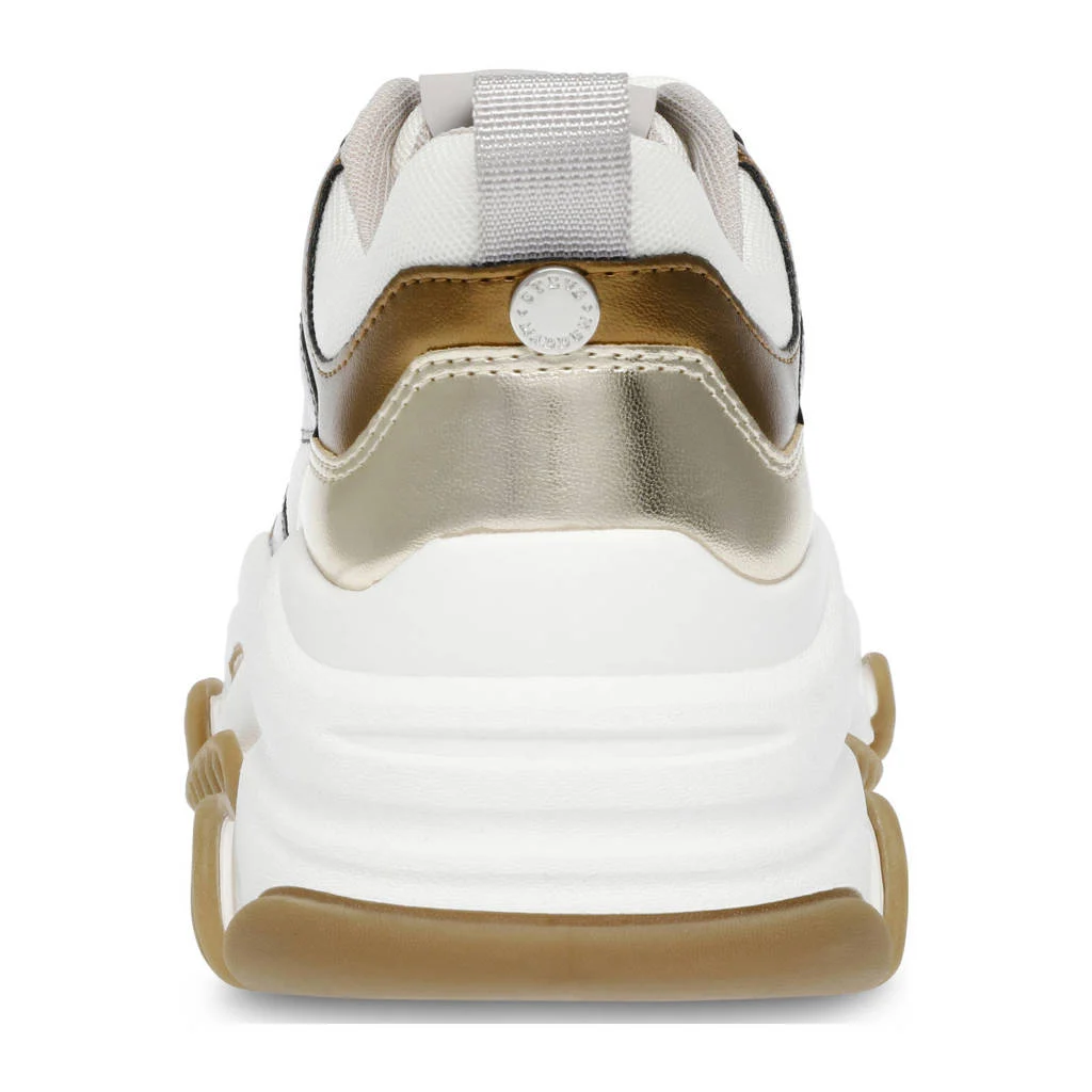 Steve Madden JProgsessivechunky sneakers zilver/goud