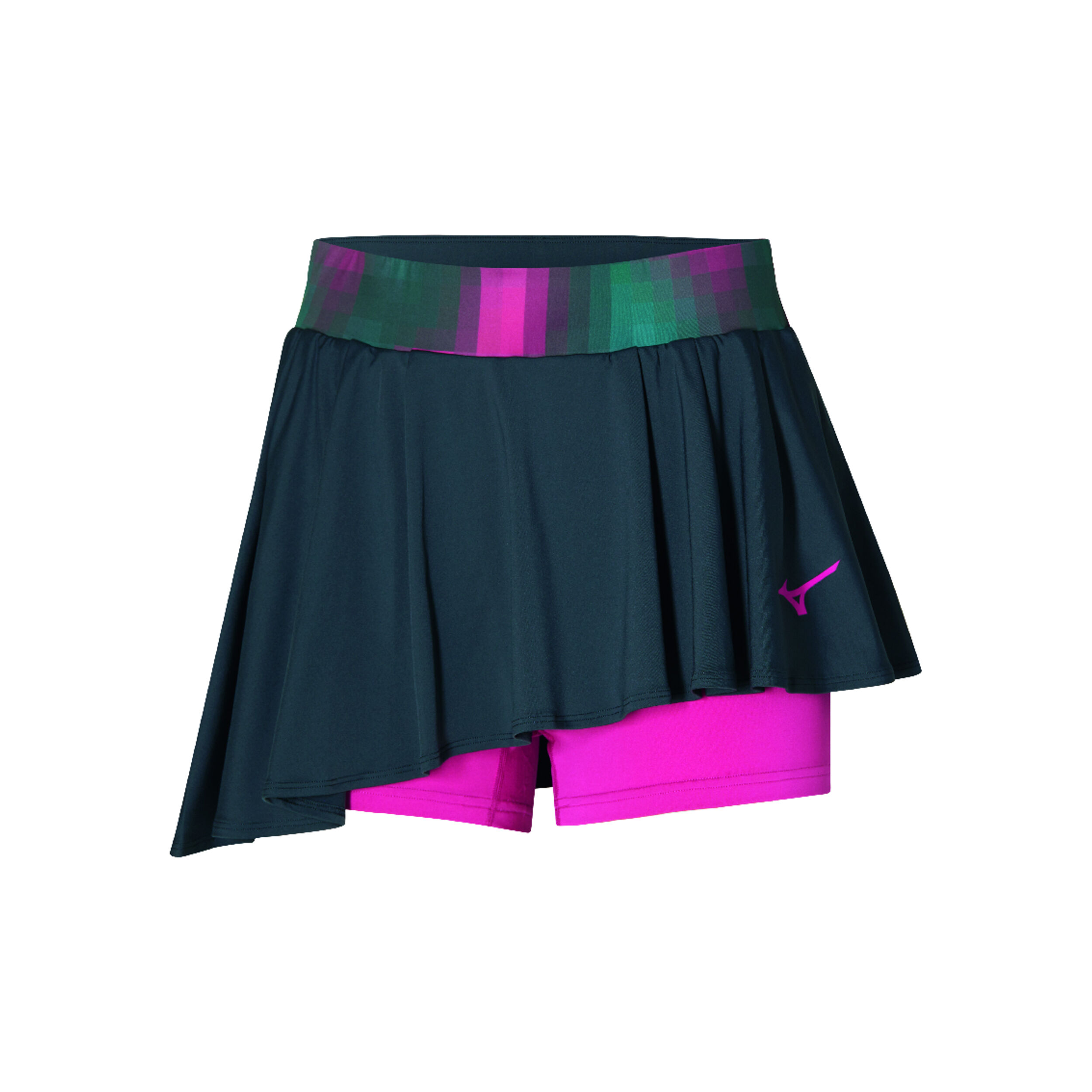 Mizuno Frontier Flying Jupe Femmes - Bleu Foncé , Multicouleur
