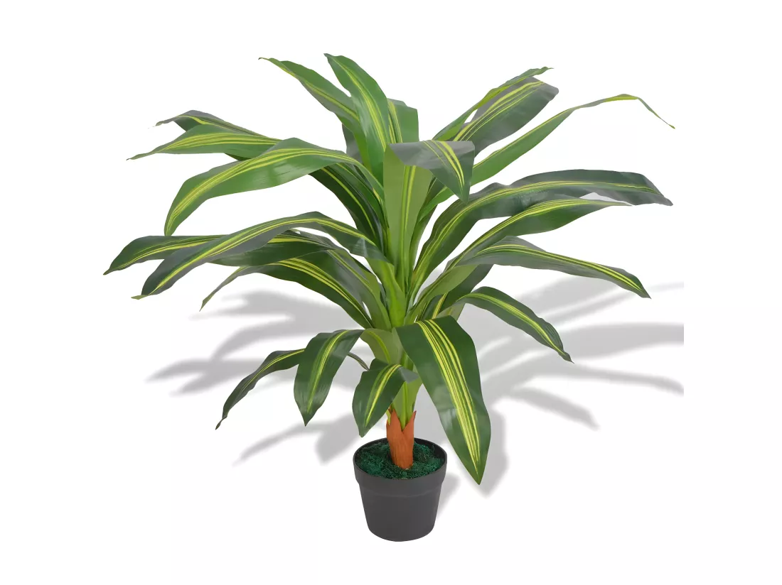 Plante artificielle Dracaena avec 11.5 x 16 x 90 cm DEC021931