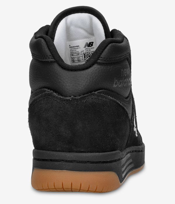 New Balance Numeric 480 High Schuh (black black gum)