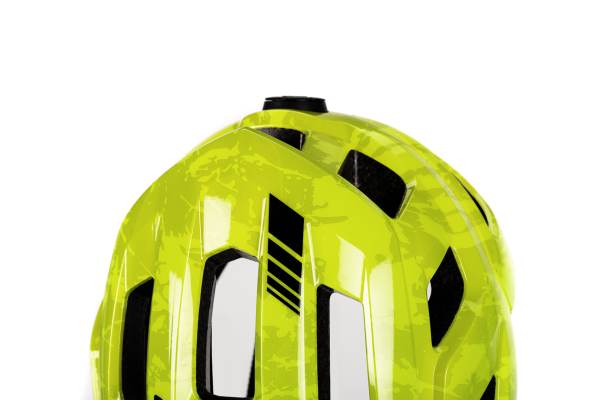 Cube Steep Cykelhjelm, Glossy Citrone