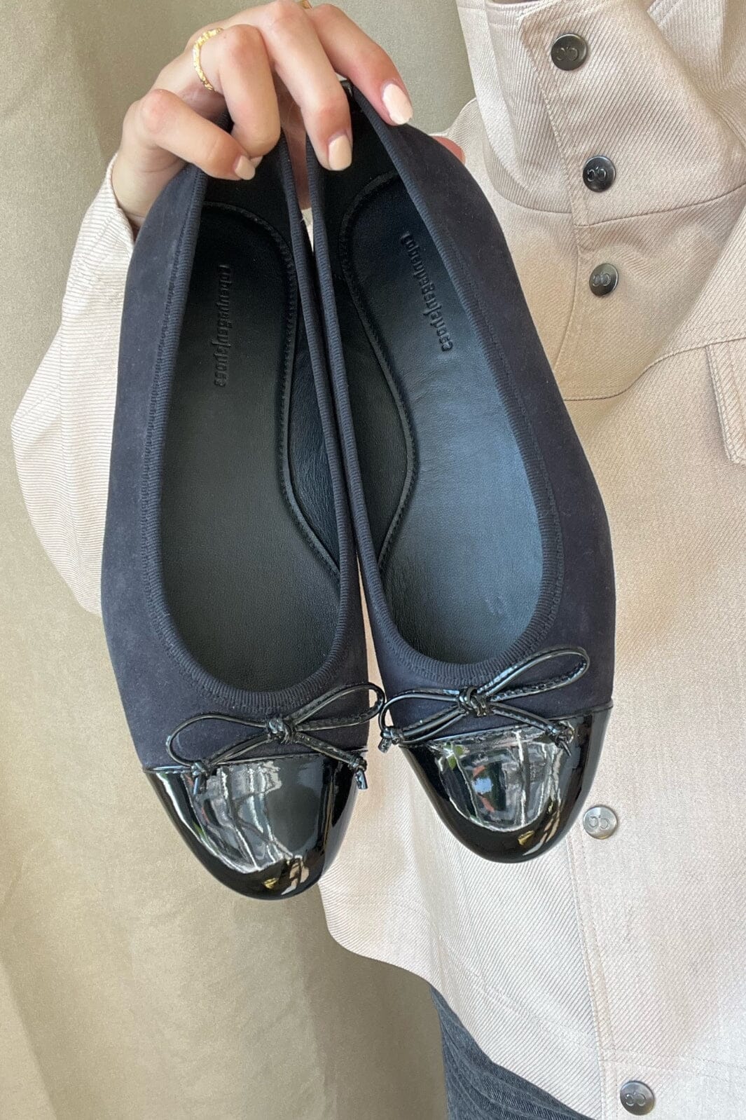 Copenhagen Shoes My Own Ballerinas 0041 navy black patent