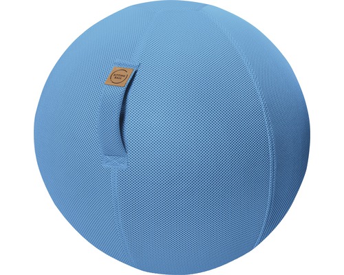 Opblaasbare oefenbal/gymnastiekbal/zitbal, mesh, petrol, Ø 65 cm