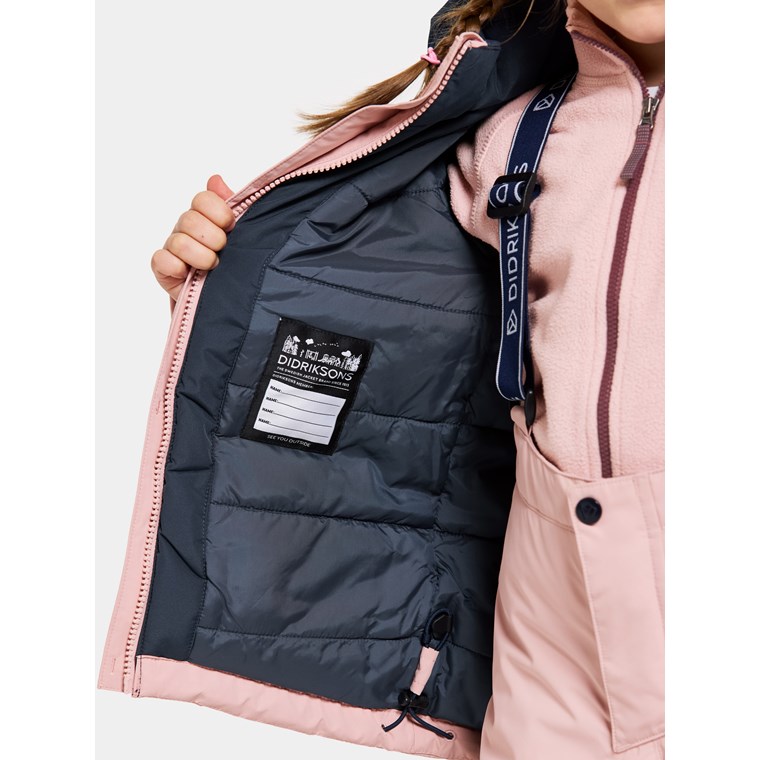 Didriksons Skare Kids Set Dusty Pink