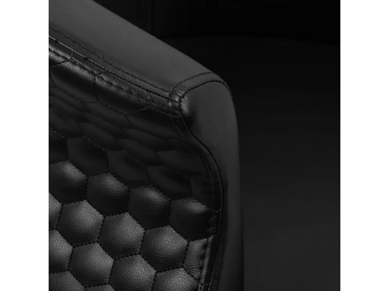 Activeshop Gabbiano hairdressing chair Wersal gold black