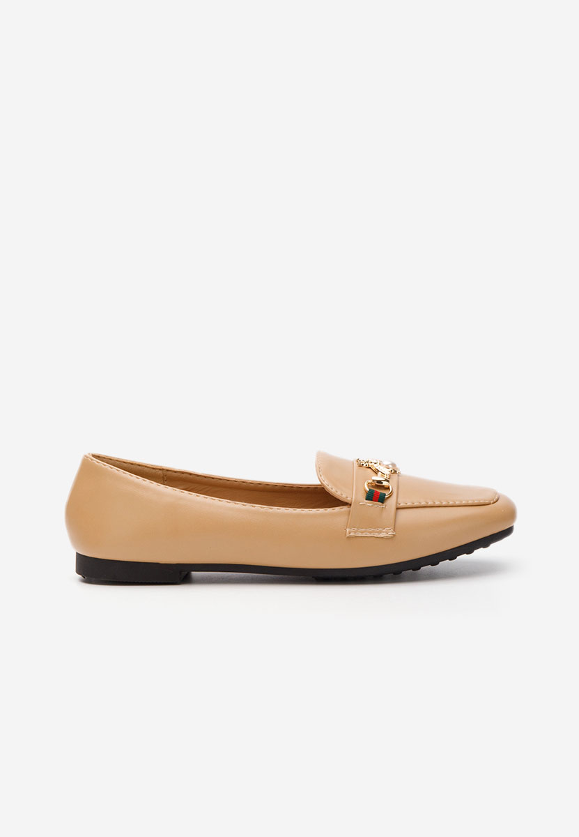 Mocassins élégants femme kaki Tamera