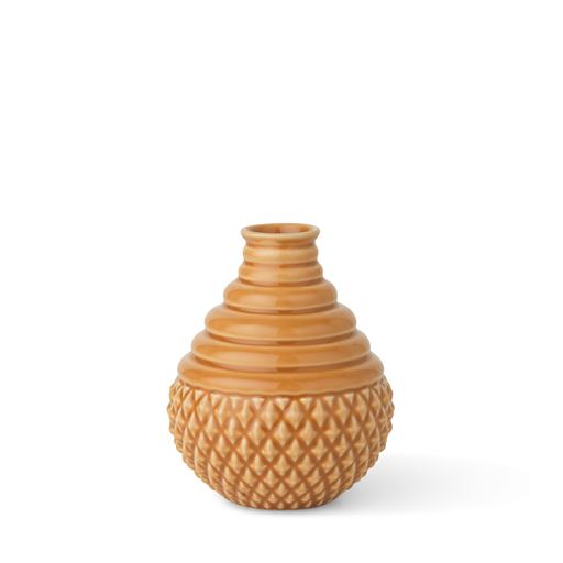 DOTTIR Samsurium Tumbletop Vase, Caramel