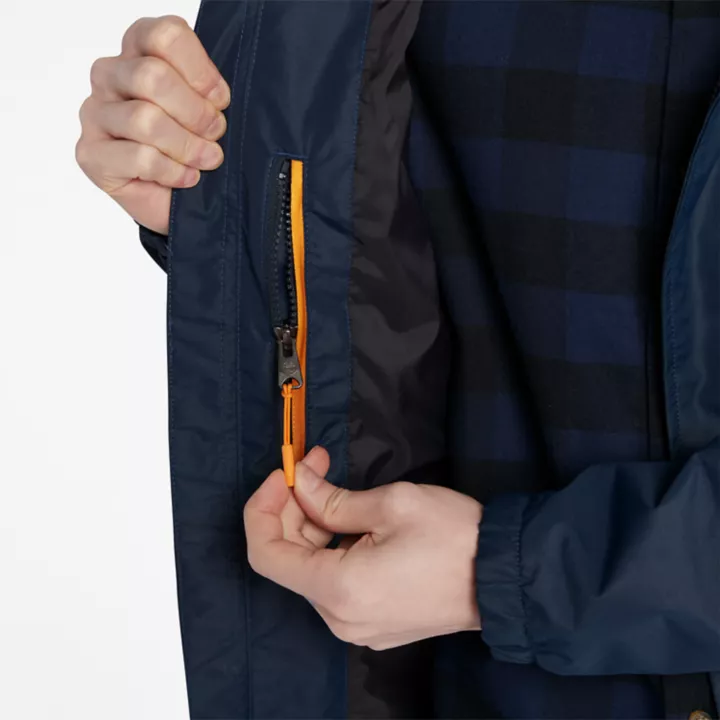 Veste isolante Benton pour homme en bleu marine