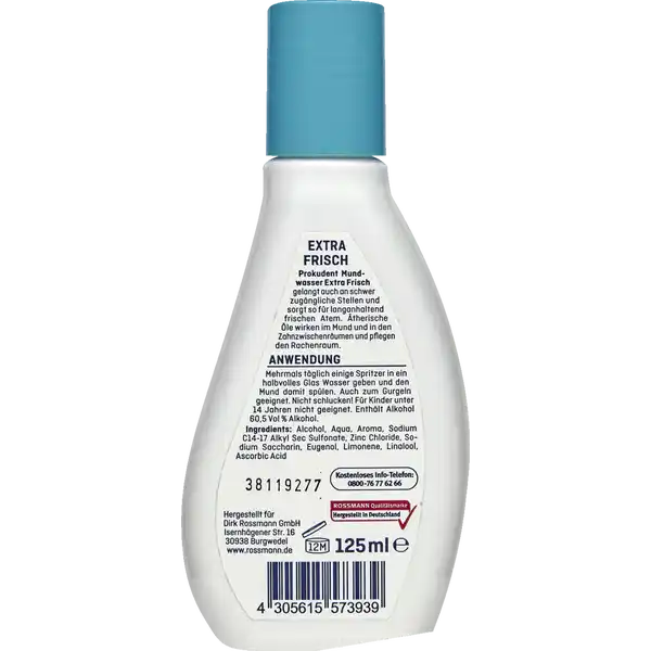 Mundwasser Konzentrat Extra Frisch