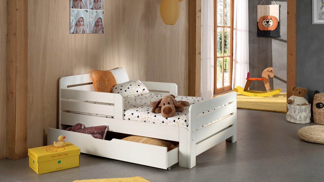 Meegroeibed Jumper met lade wit