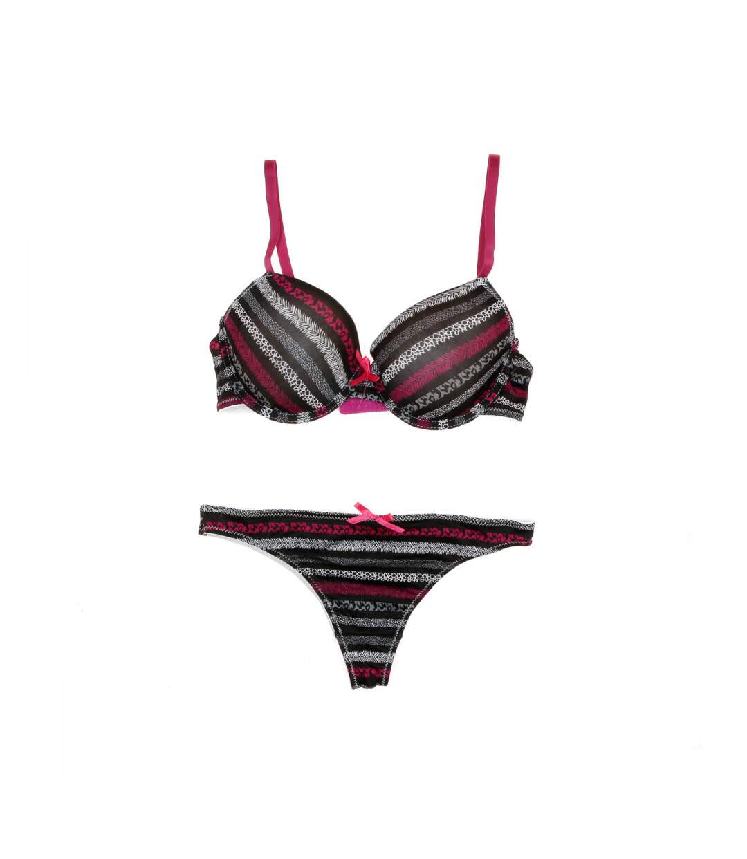Ensemble Soutien-gorge & Tanga Imprimé Femme Twinday