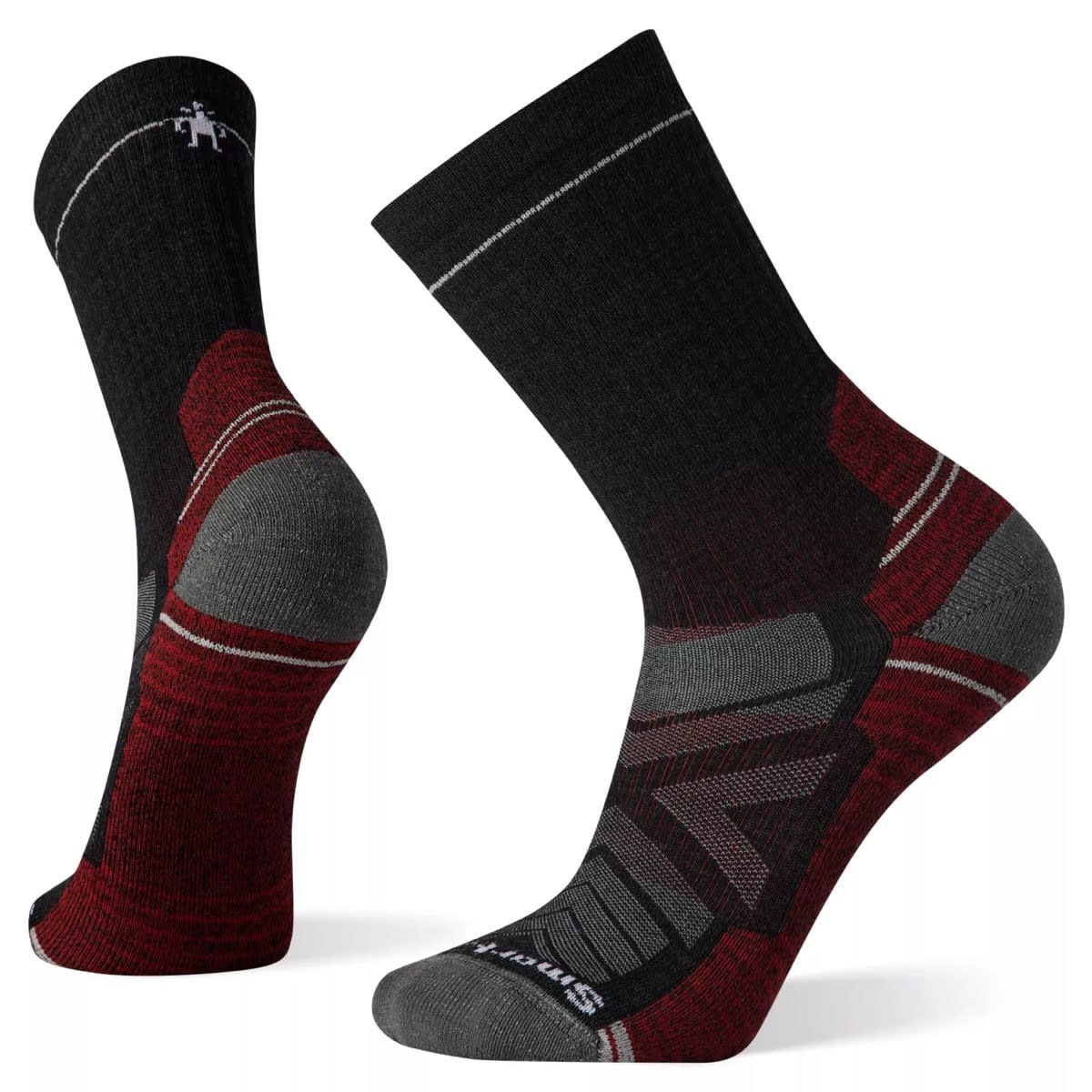 Hike Light Cushion Crew Socks Charcoal