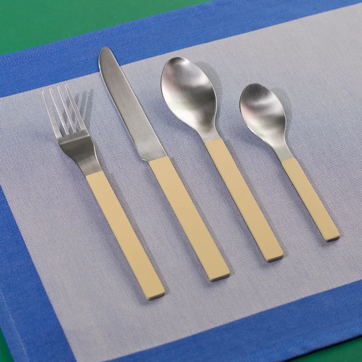 HAY - MVS Besteckset, grün (4er-Set)