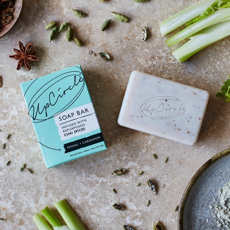 UpCircle - Sæbebar Fennikel/Kardemomme/Chai 100 g