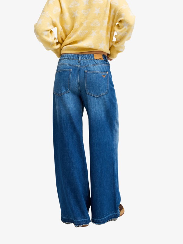 Coast Kiss Jean loose Bleu Femme