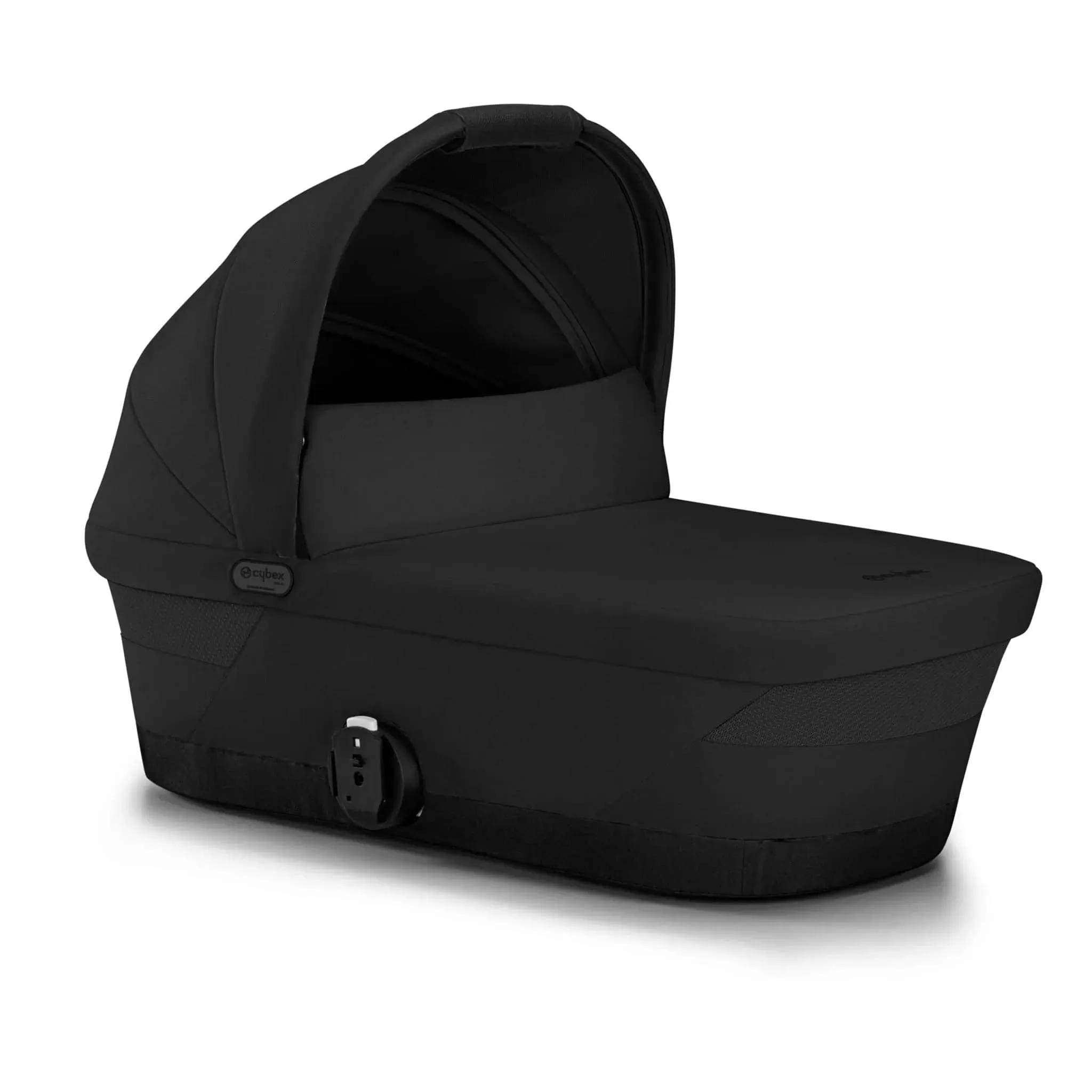Cybex Poussette double Gazelle S 2 – Châssis argentNacelle noir moon