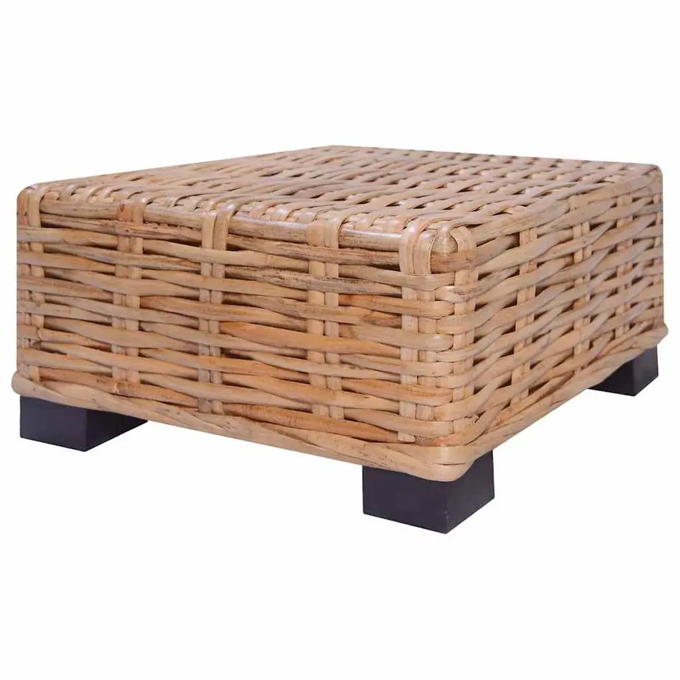 vidaXL - Bankset - Bruin - Rattan