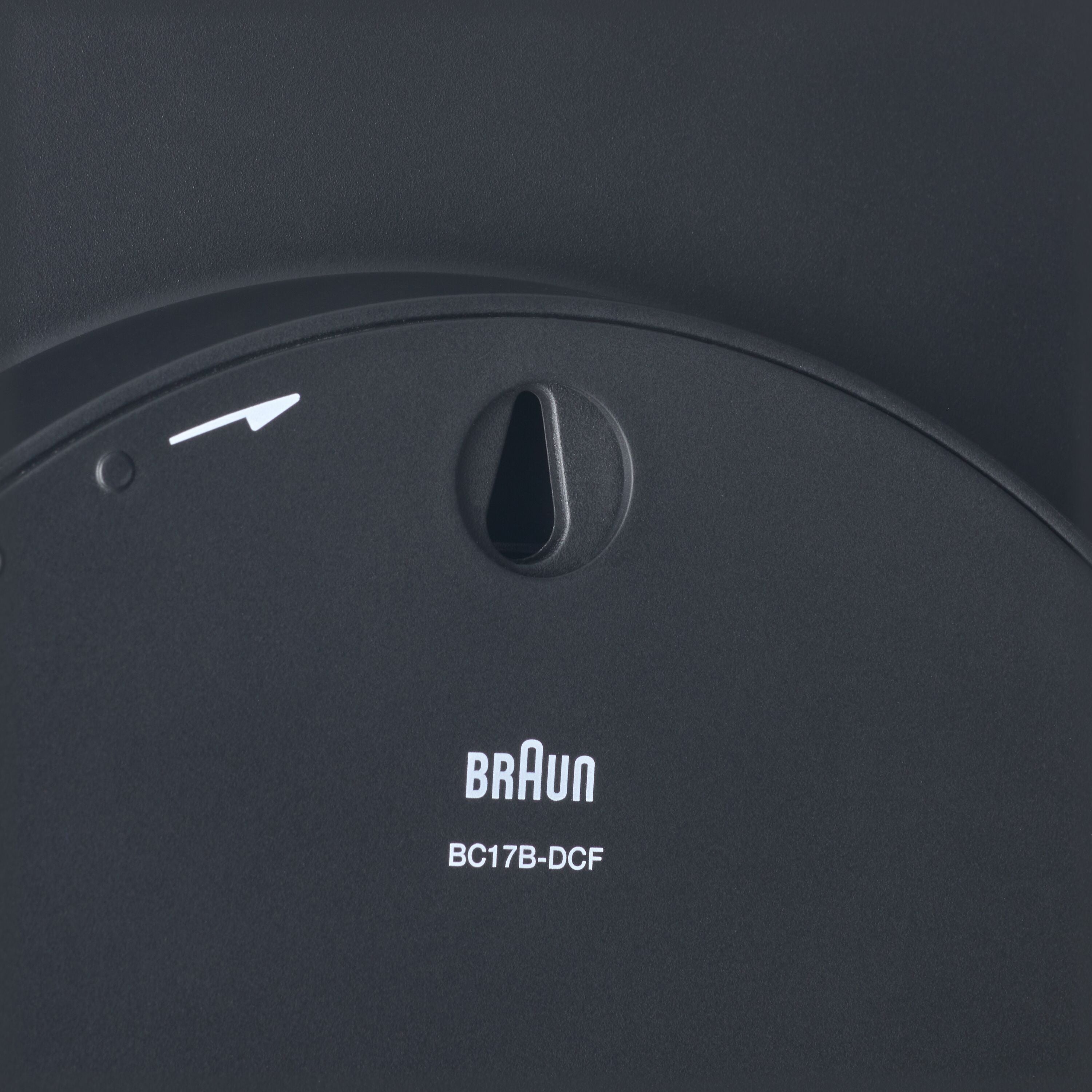 BRAUN Wanduhr - Schwarz / H: 30.0 cm