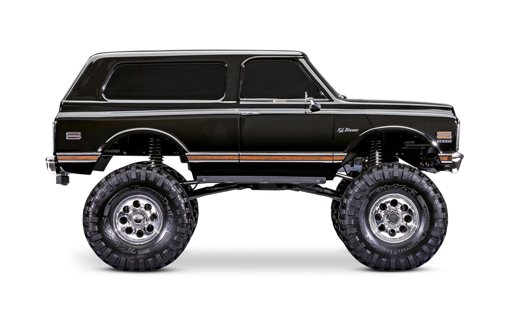 Scale Crawler TRX-4 Chevy K5 Blazer Schwarz, ARTR, 1:10<br>High Trail Rockcrawler mit Chevrolet Squarebody Karosserie