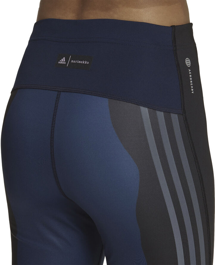adidas Marimekko Run Icons 3-Stripes 7/8 løbetights Blå