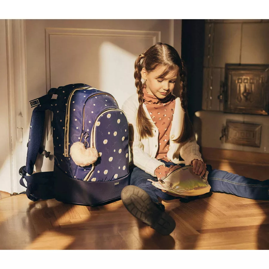 Belmil Schulrucksack 2-IN-1 Schulrucksack & Gürteltasche Daisy
