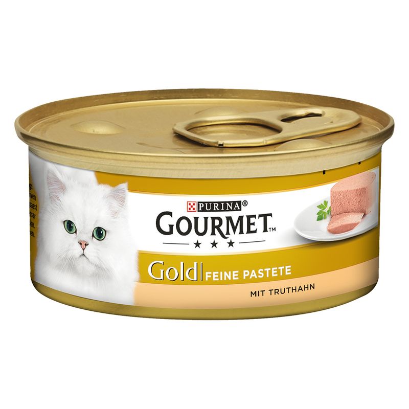 Lot 4 saveurs Gourmet Gold Les Mousselines 48 x 85 g sur bitiba.fr