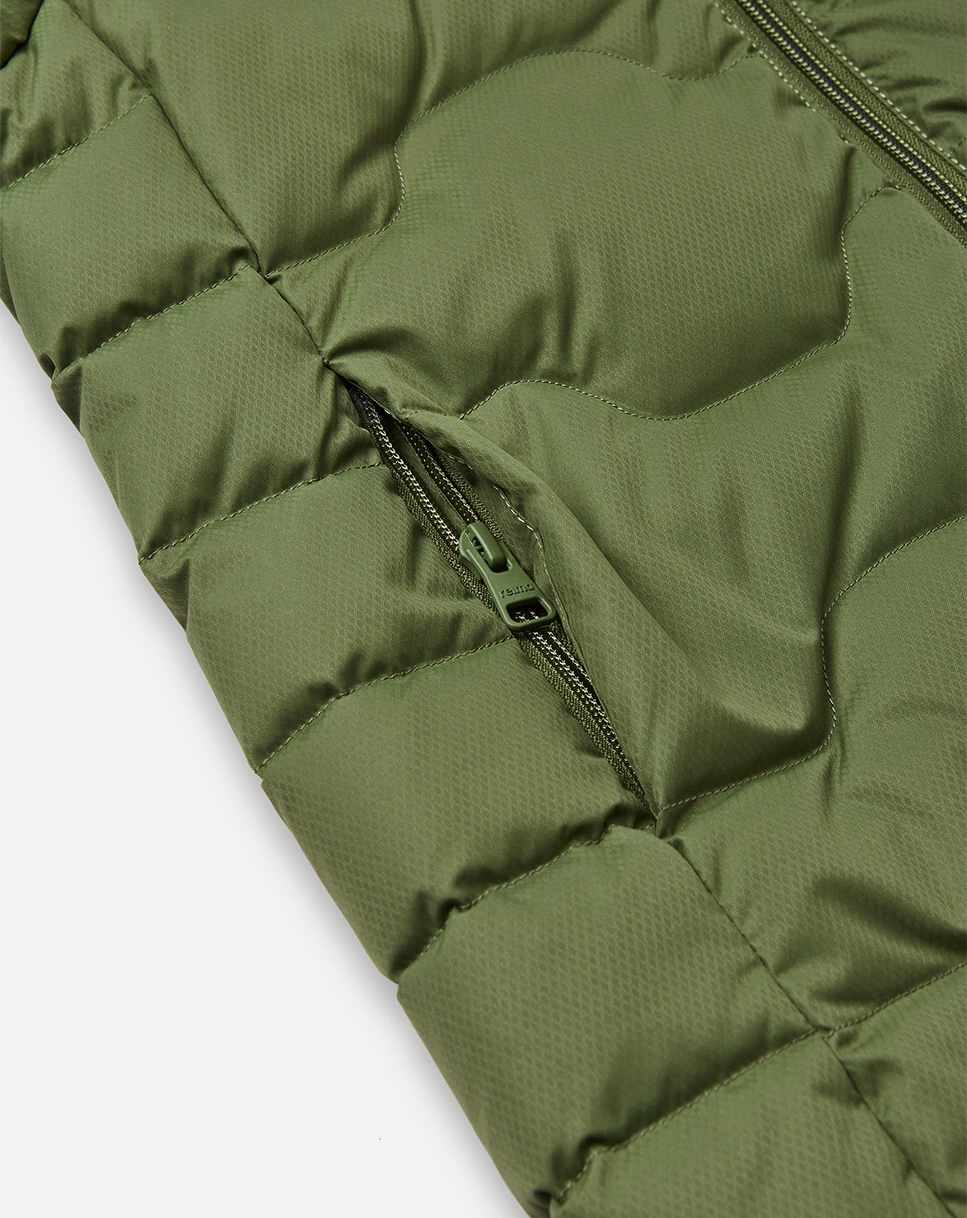 Daunenmantel LOIAA in khaki green