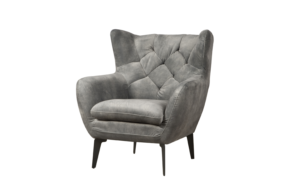 Fauteuil Tromso Grijs - set van 2