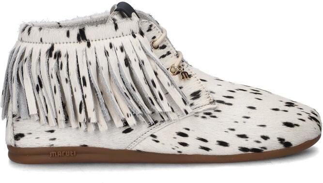 Maruti Eden Veterschoenen Hoog Gebroken wit