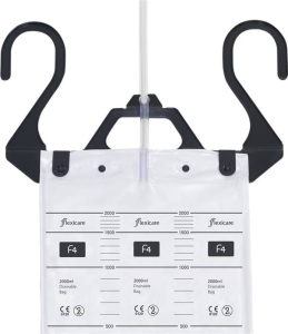 FLEXICARE Bett Beutelhalter plastik