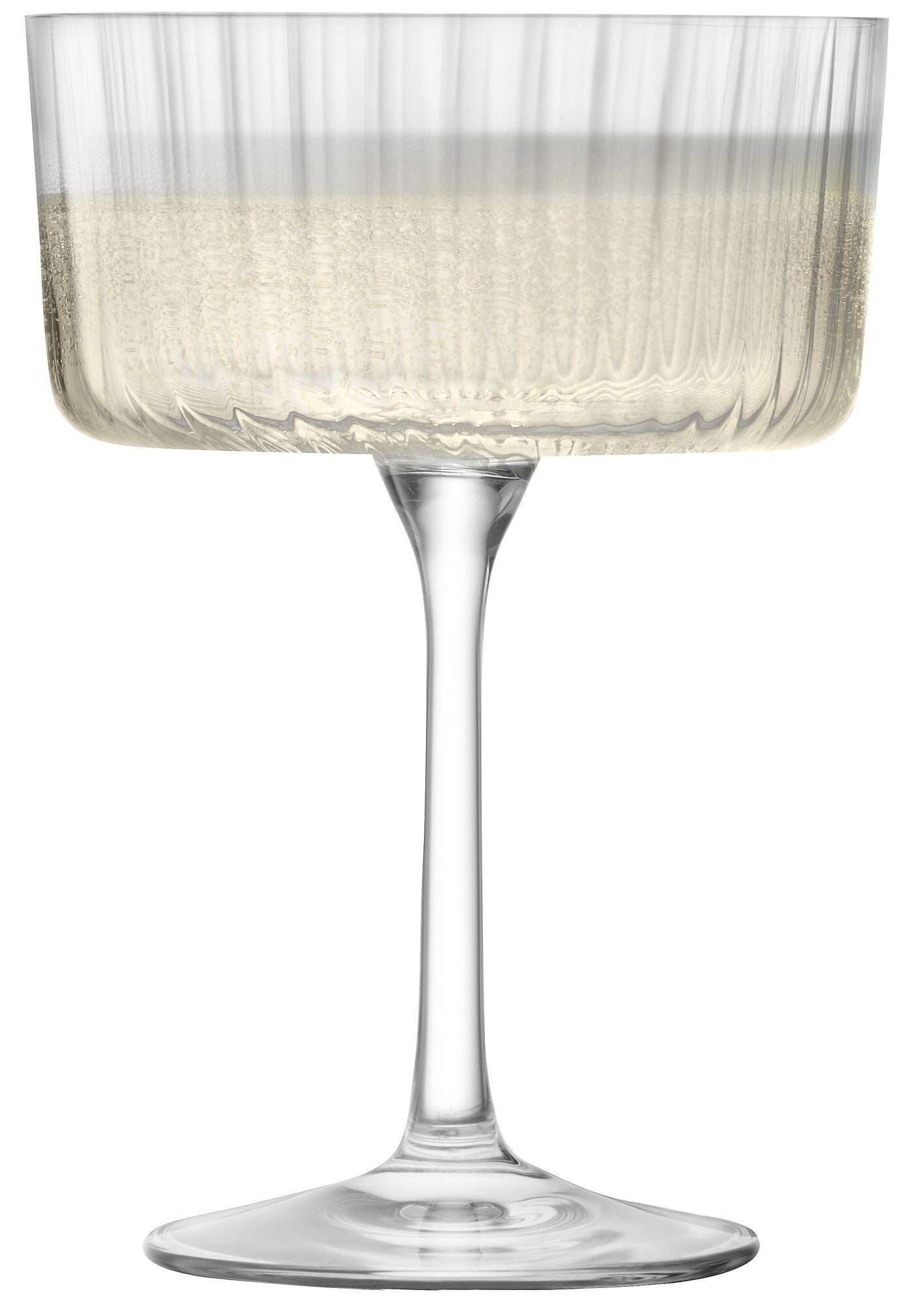 LSA GIO LINE Sektschale - Transparent / H: 13.0 cm