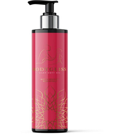 BodyGliss Silky soft massageolie rose petal (150 ml)