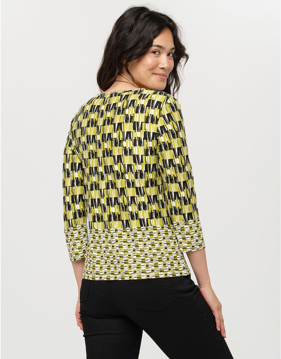 T-shirt imprimé anis