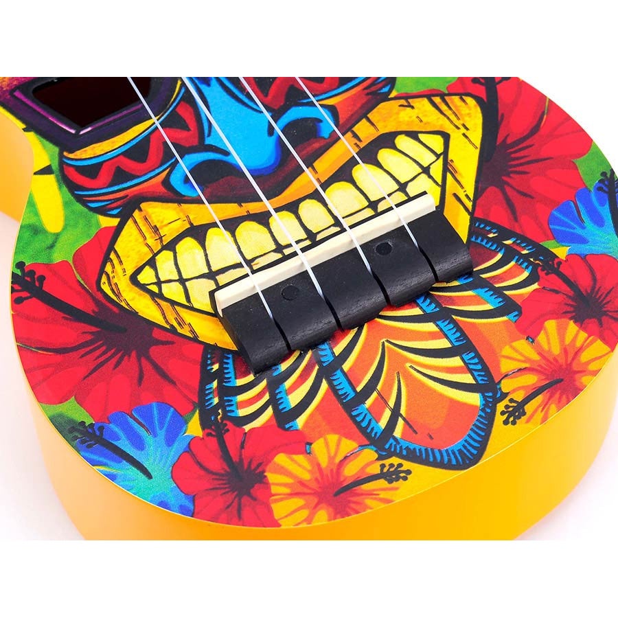 Mahalo MA1TK Art Series Tiki sopraan ukelele