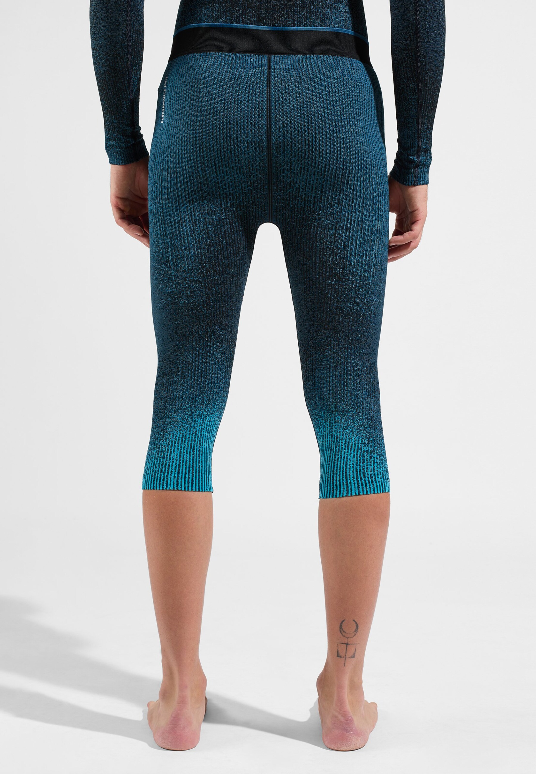 Blackcomb Base Layer 3/4 Tights in saxony blue