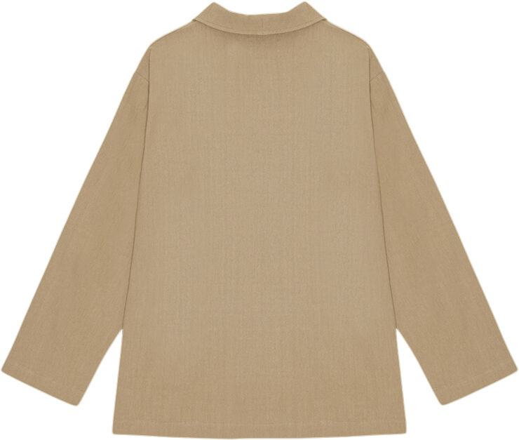 Moshi Moshi Mind higher shirt crepe Warm sand