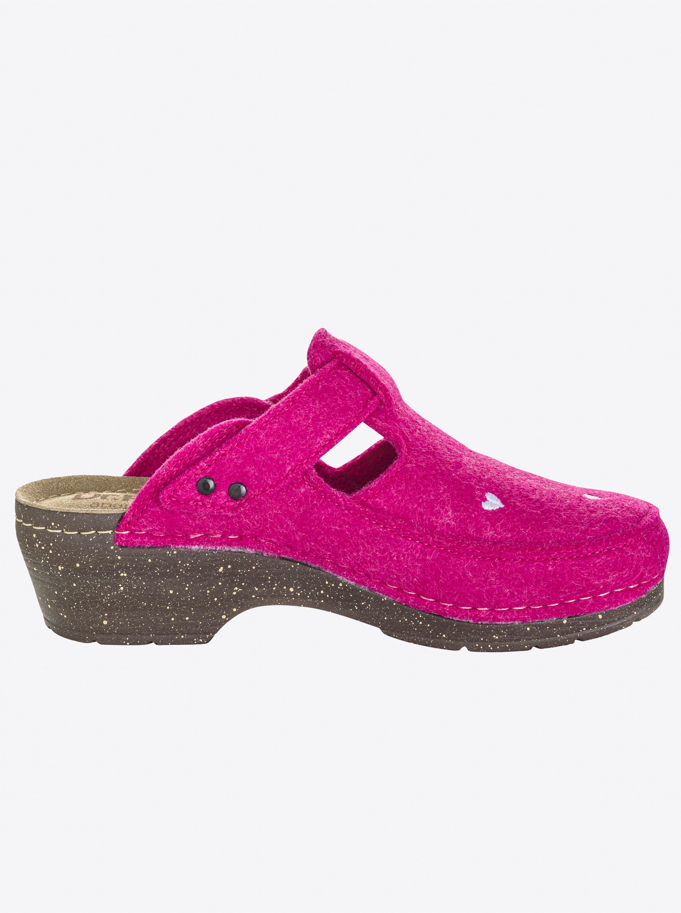 Dr. Feet Hausschuh in pink